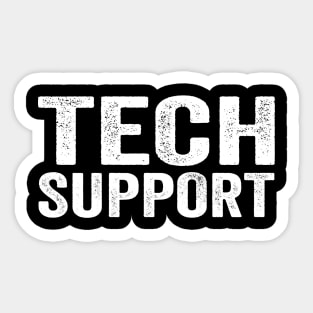 Tech-Support-Funny Sticker